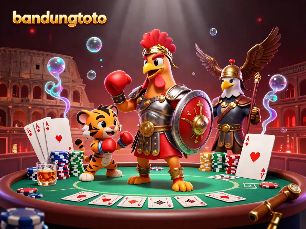 Win big at bandungtoto with a thrilling scene filled with casino action and excitement.