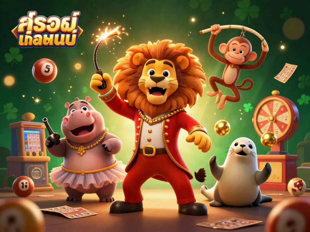 ซื้อลอตเตอรี่ผ่านหวยออนไลน์ ออกแบบด้วย 3D ตัวละครและบรรยากาศลุ้นโชค