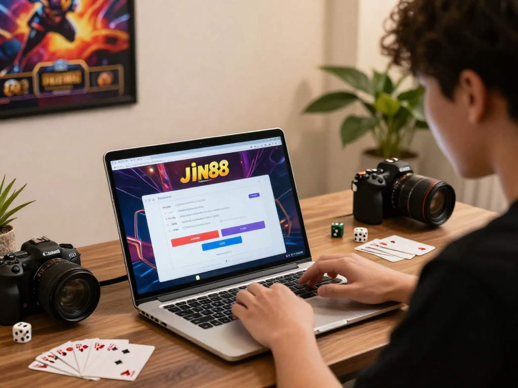 Đăng ký Jin88 trên máy tính với giao diện thân thiện và hấp dẫn