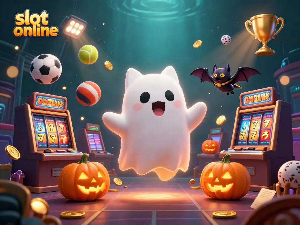Experience thrilling slot online adventures in a vibrant and dynamic casino scene.