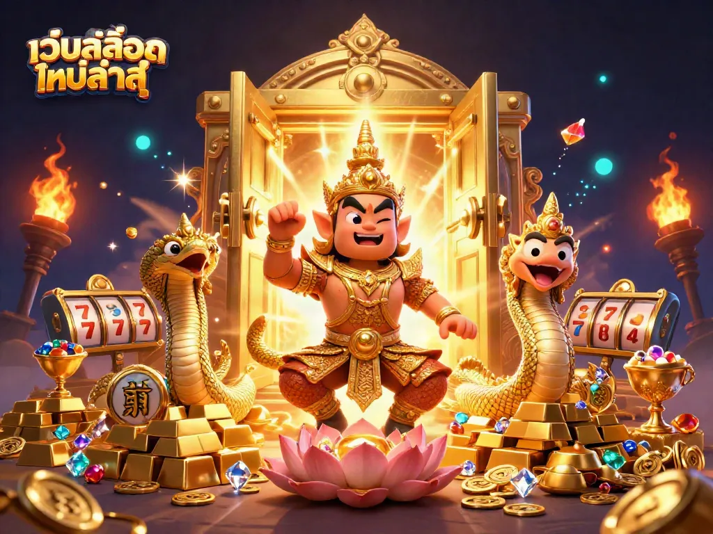 เล่นเกมสล็อตที่เว็บสล็อตใหม่ล่าสุด พร้อมความตื่นเต้นจากมหาสมบัติทองคำและเพชรระยิบระยับ