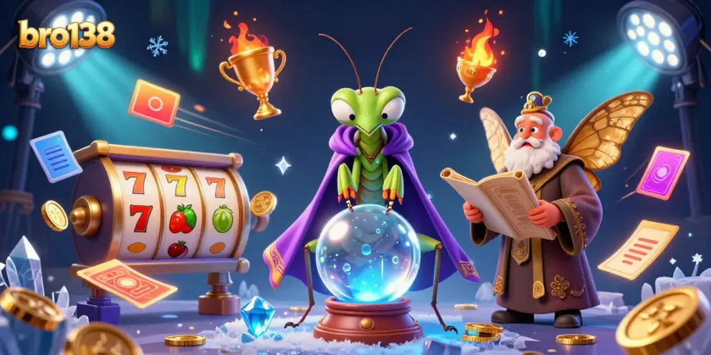 Spin the reels of bro138 and unlock epic jackpots with the fortune teller's guidance!