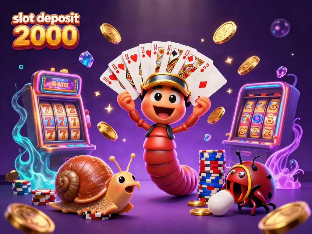 Experience thrilling gameplay with slot deposit 2000 featuring dynamic characters and exciting elements.