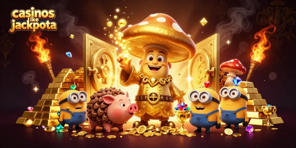 Experience thrilling gameplay at casinos like jackpota with golden treasures and magical characters.