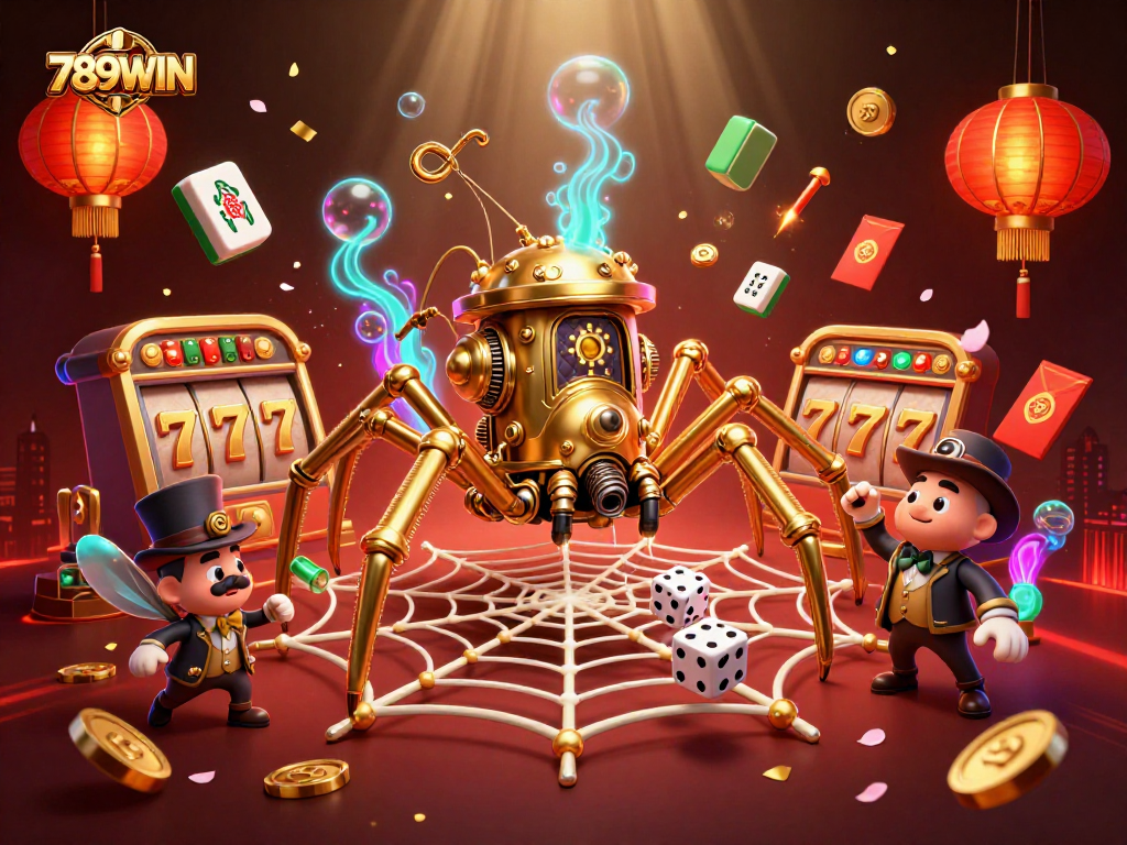 Engage with 789WIN's thrilling steampunk casino experience, featuring winning visuals and ample game dynamics.
