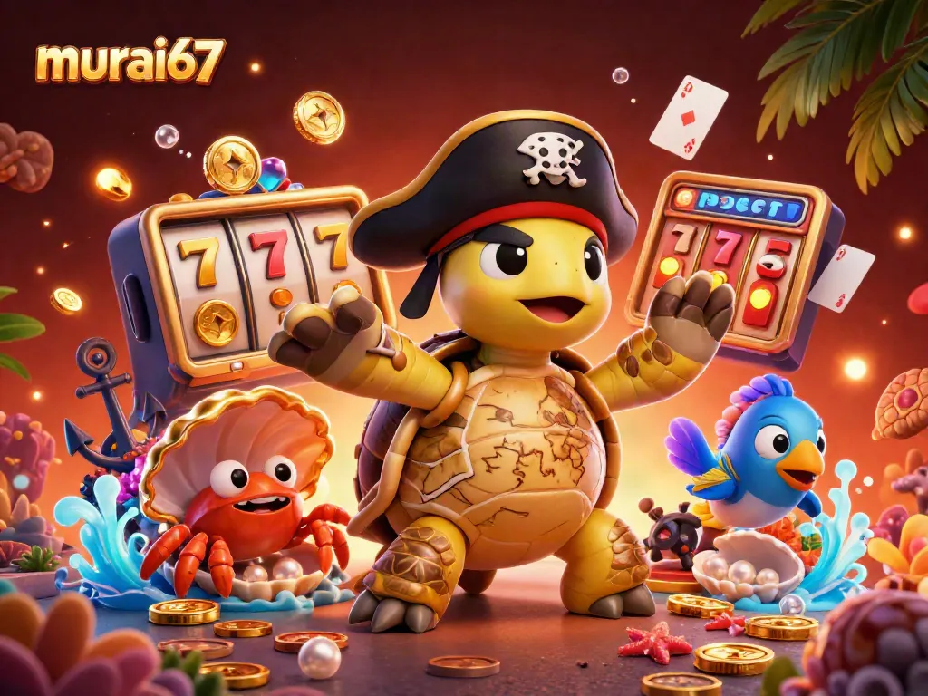 Engage in thrilling gameplay with murai67 at an exciting casino undersea adventure.