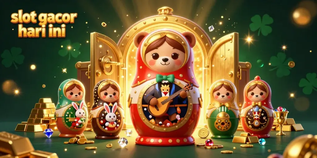 Experience thrilling wins with slot gacor hari ini as an animated scene celebrates casino excitement.