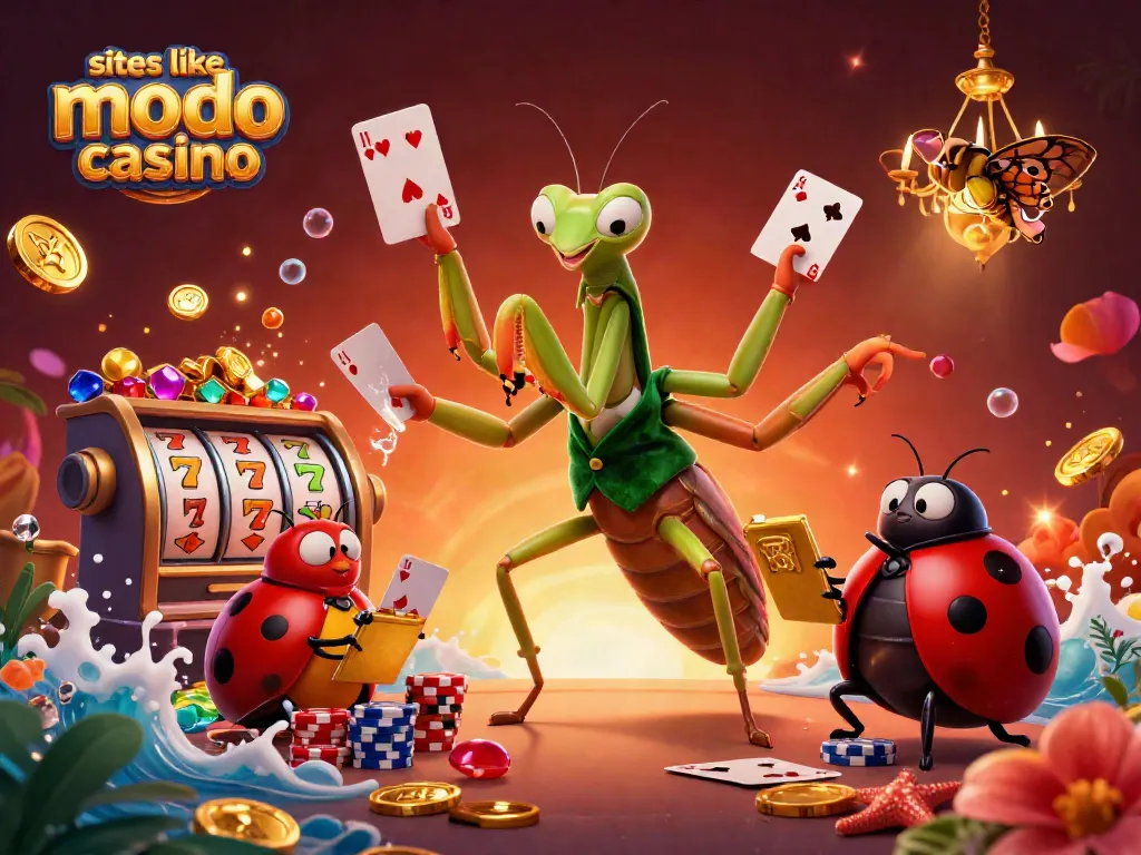 Experience the excitement of sites like modo casino with vibrant characters and dynamic game elements.