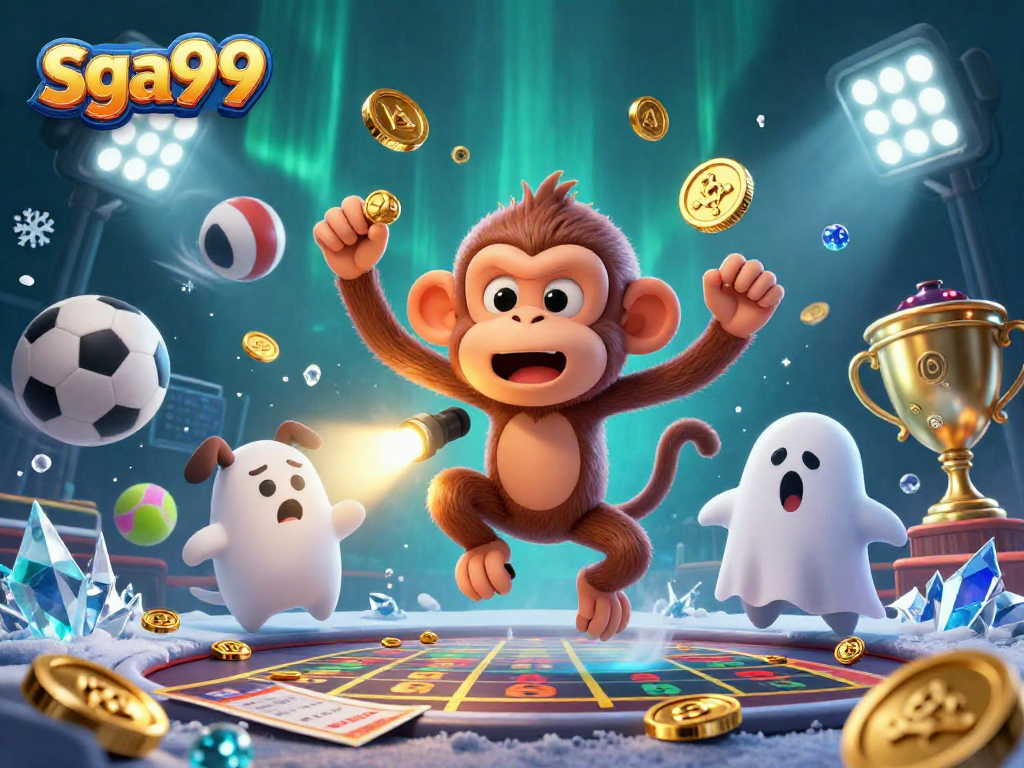 Experience thrilling gaming at sga99 with VIP access and golden rewards in a lively casino scene.