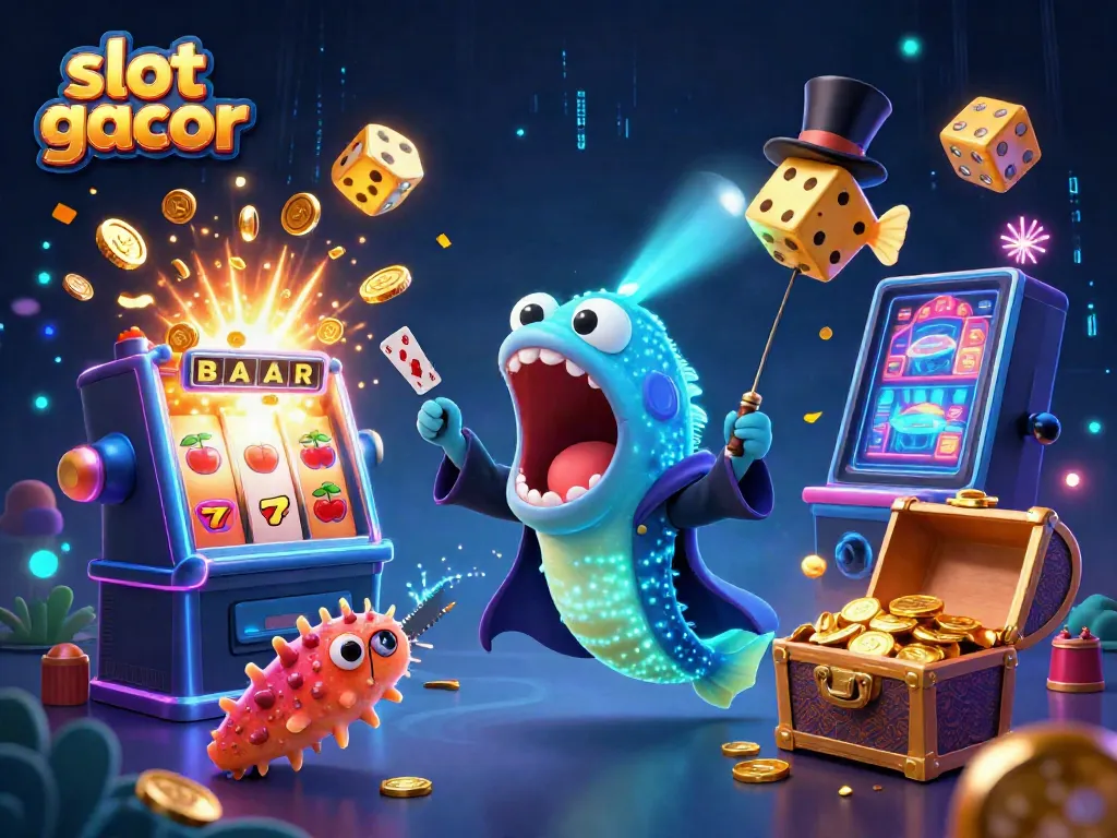 Experience the thrill of slot gacor gameplay with vibrant 3D characters and jackpot features.